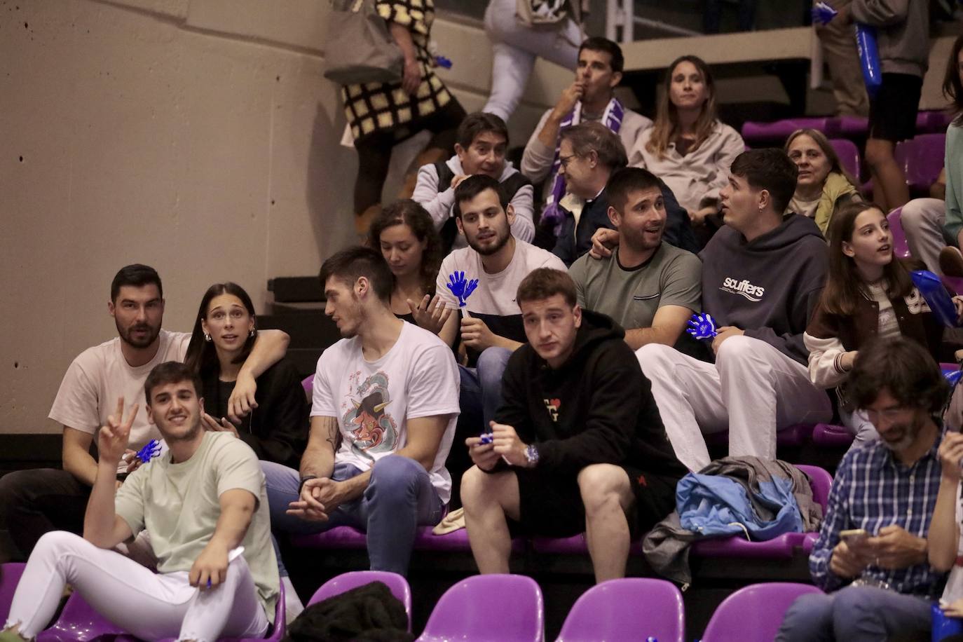 Las imágenes de la victoria del Real Valladolid Baloncesto