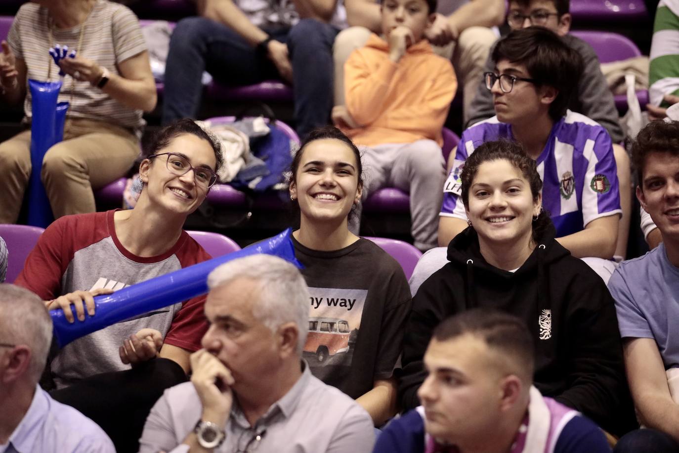 Las imágenes de la victoria del Real Valladolid Baloncesto
