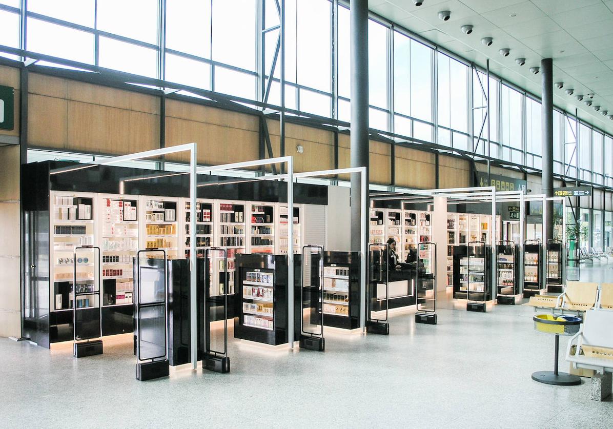 Nueva tienda en el aeropuerto de Villanubla.