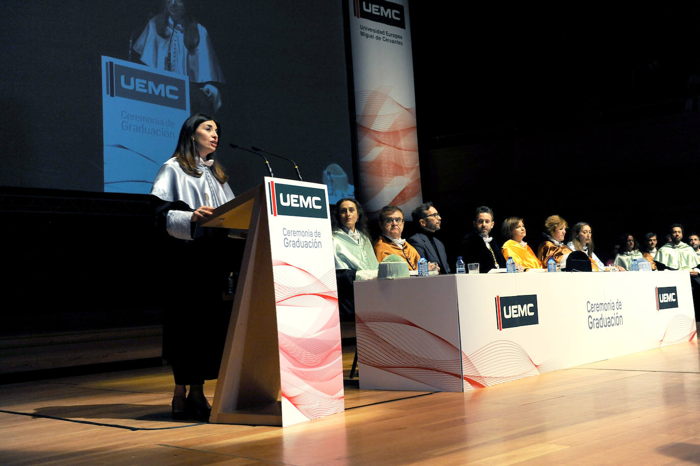 Imágenes de la graduación de la Universidad Europea Miguel de Cervantes