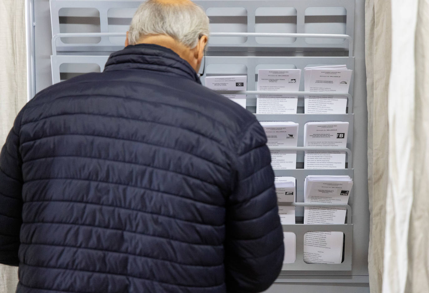 Ambiente de la jornada electoral en Valladolid