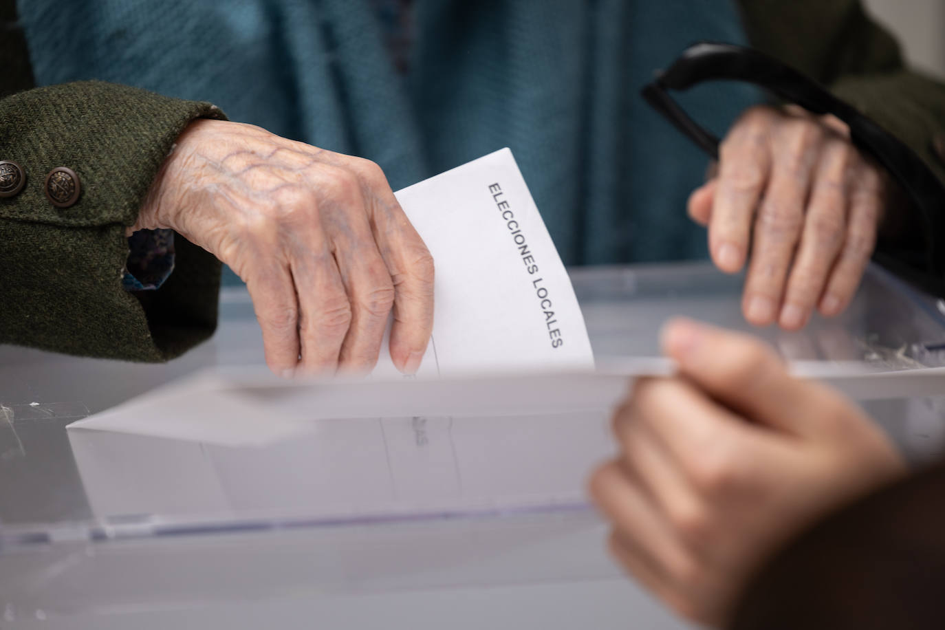 Ambiente de la jornada electoral en Valladolid