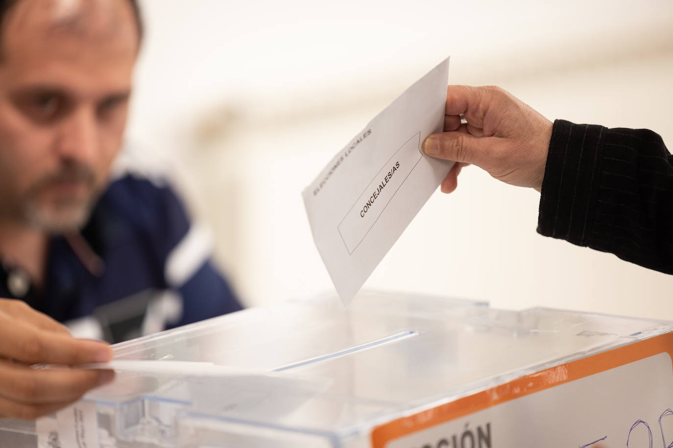 Ambiente de la jornada electoral en Valladolid