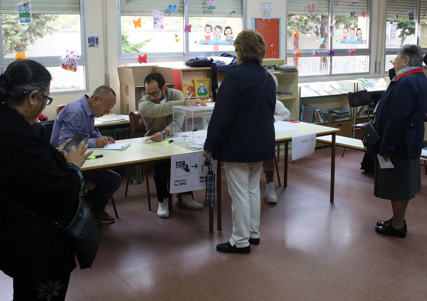 Jornada electoral en Segovia capital