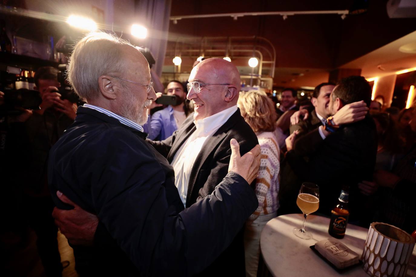 Cara y cruz del 28M en Valladolid