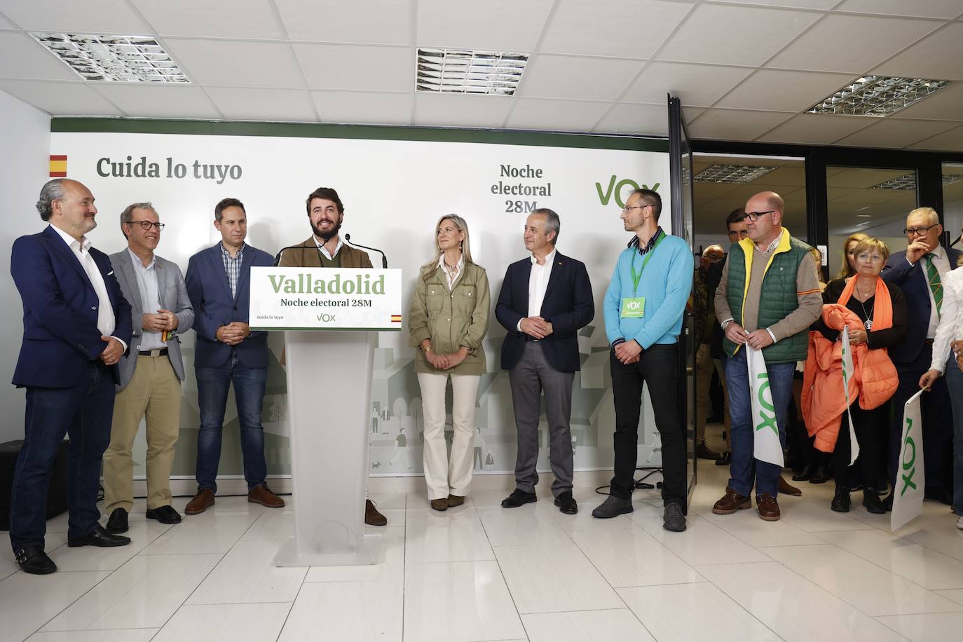 Cara y cruz del 28M en Valladolid