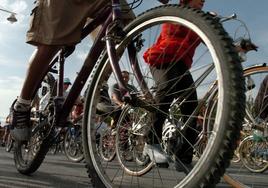 Heridos dos ciclistas en una caída cuando bajaban de Autilla