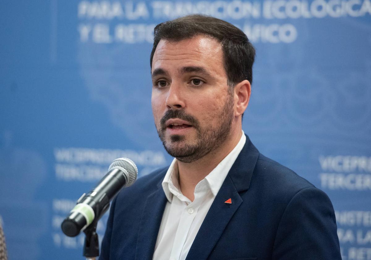 Alberto Garzón.