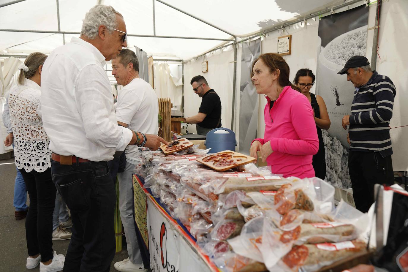 La Feria del Espárrago de Tudela de Duero, en imágenes