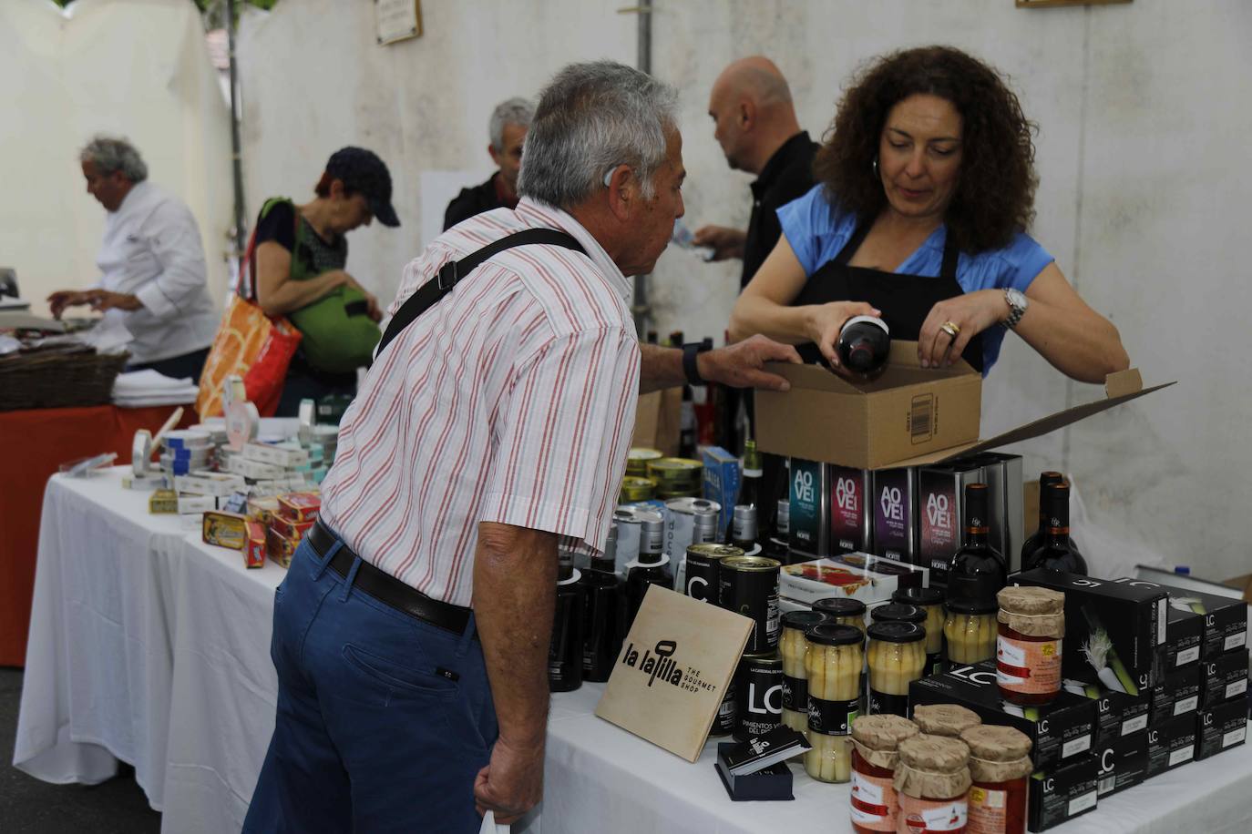 La Feria del Espárrago de Tudela de Duero, en imágenes