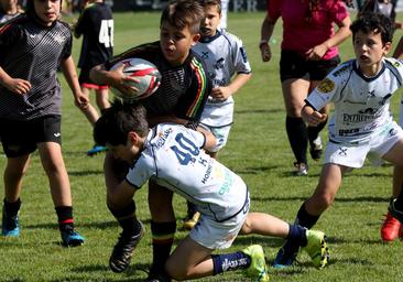 1.500 niños disfrutan del Festival Nacional de Rugby de cantera
