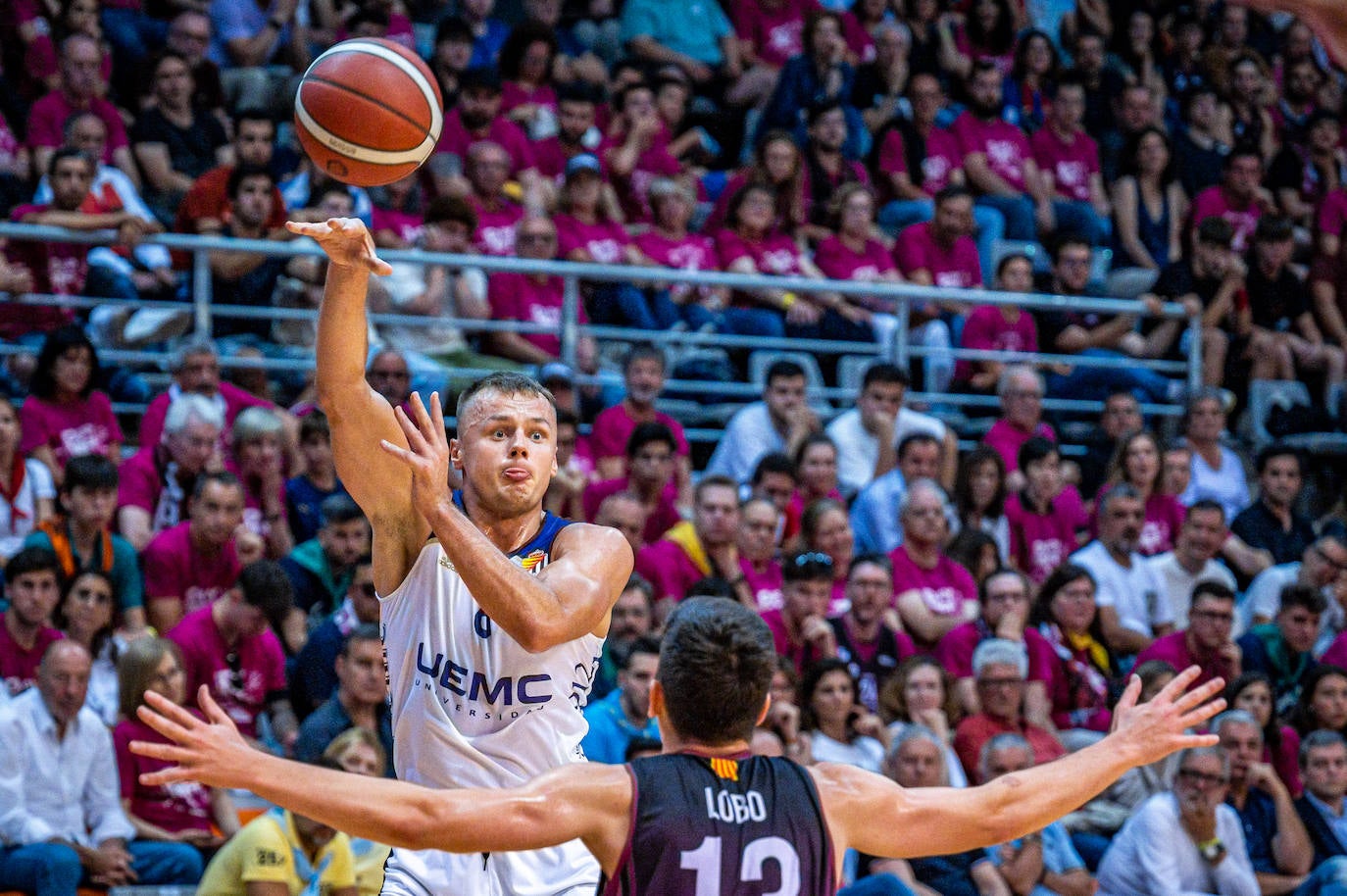 El partido entre Força Lleida y UEMC Real Valladolid, en imágenes