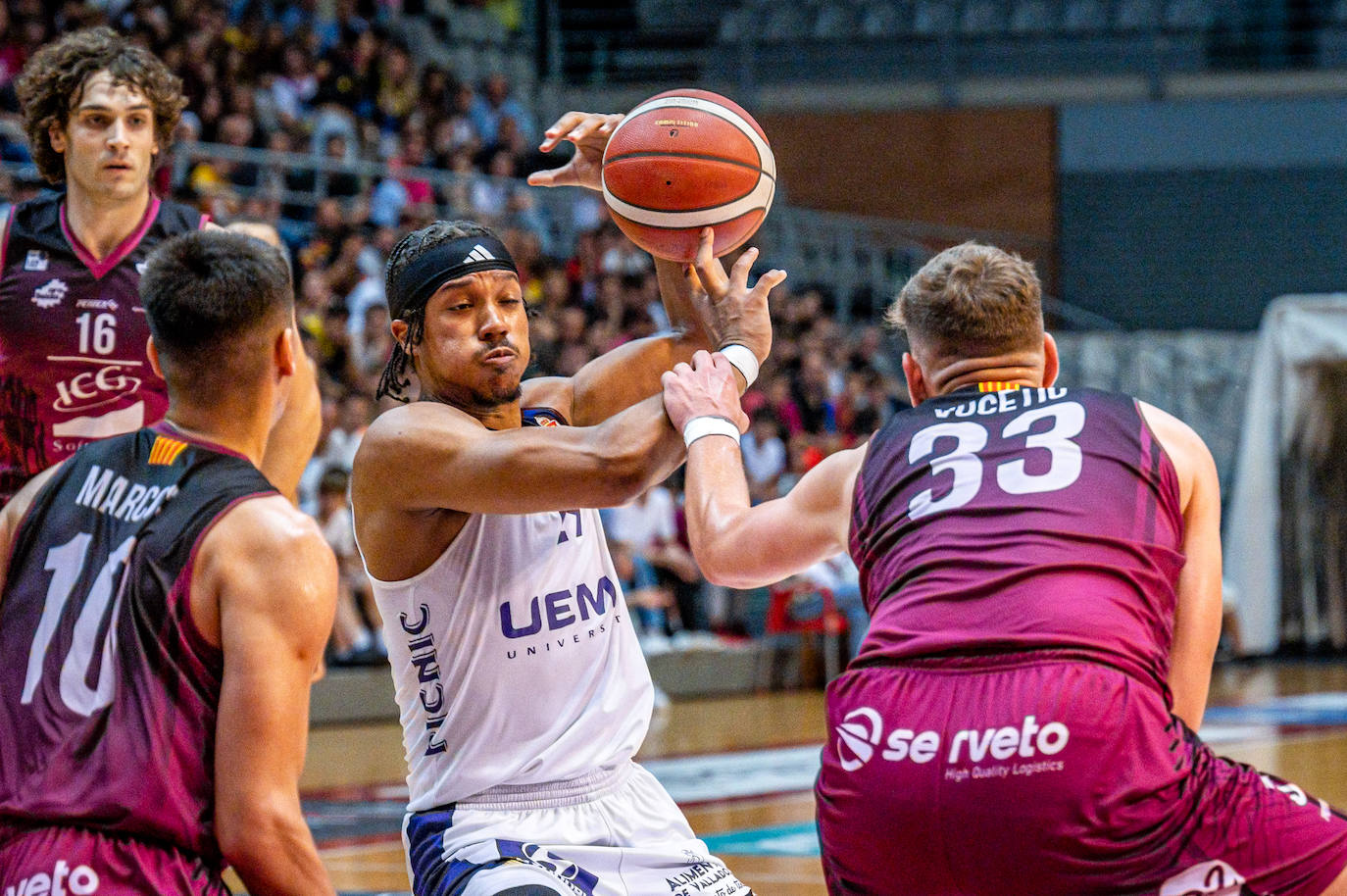 El partido entre Força Lleida y UEMC Real Valladolid, en imágenes