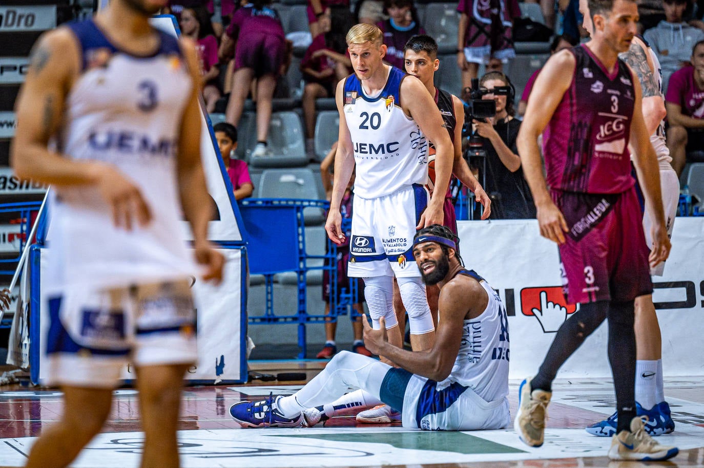 El partido entre Força Lleida y UEMC Real Valladolid, en imágenes