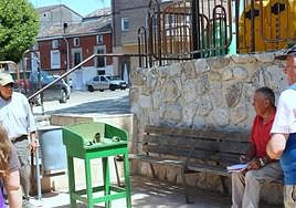 Juego de la rana en Baltanás.