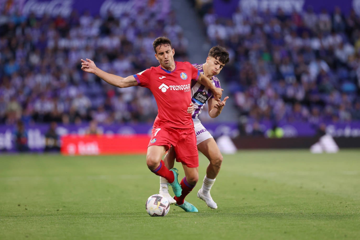 Las imágenes de la primera parte del Real Valladolid