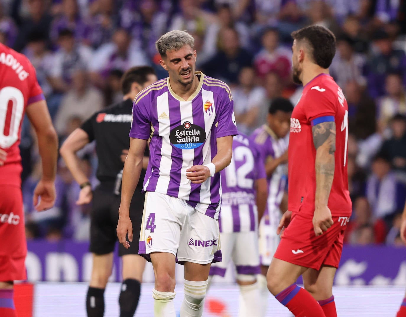 Las imágenes de la primera parte del Real Valladolid