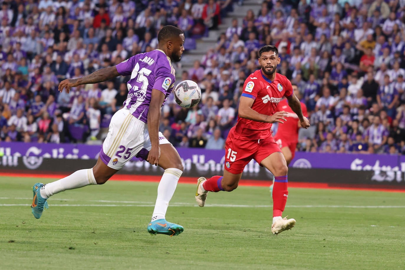 Las imágenes de la primera parte del Real Valladolid