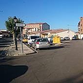 Herido al chocar su coche contra una farola en Carrión