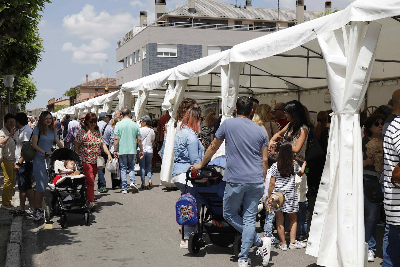 La segunda jornada de la Feria del Espárrago de Tudela, en imágenes