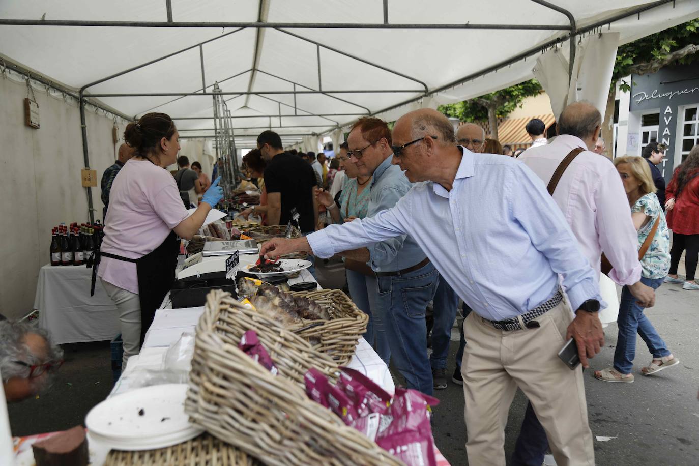 La segunda jornada de la Feria del Espárrago de Tudela, en imágenes