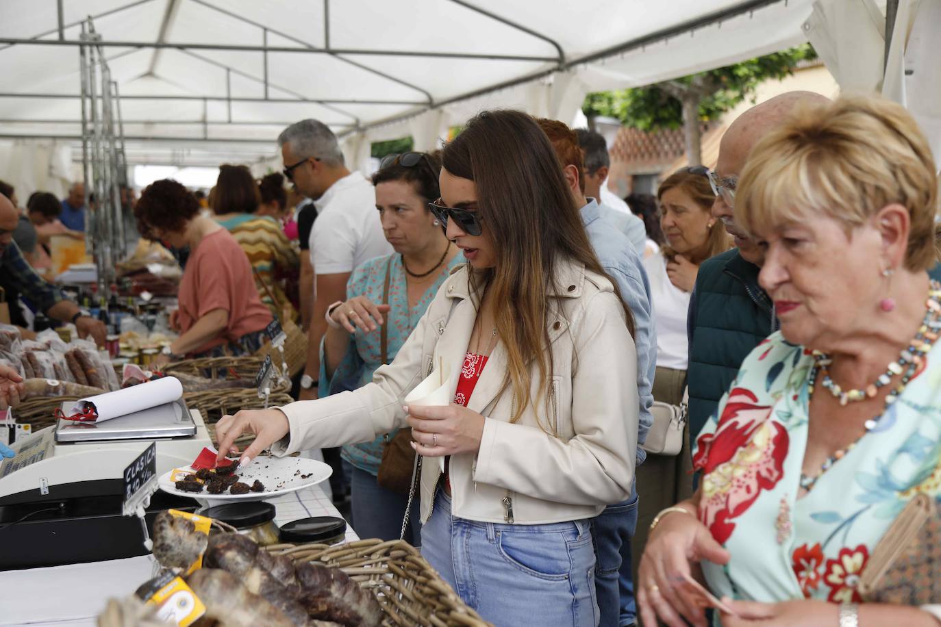 La segunda jornada de la Feria del Espárrago de Tudela, en imágenes