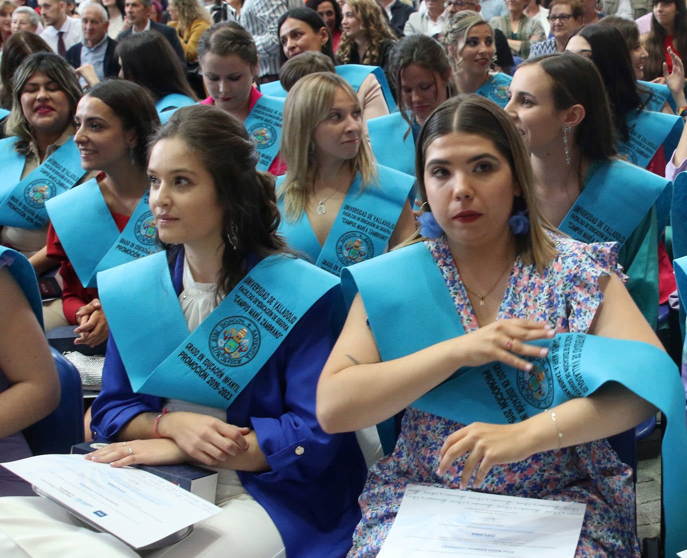 Graduación de los grados de Infantil y Primaria en Segovia