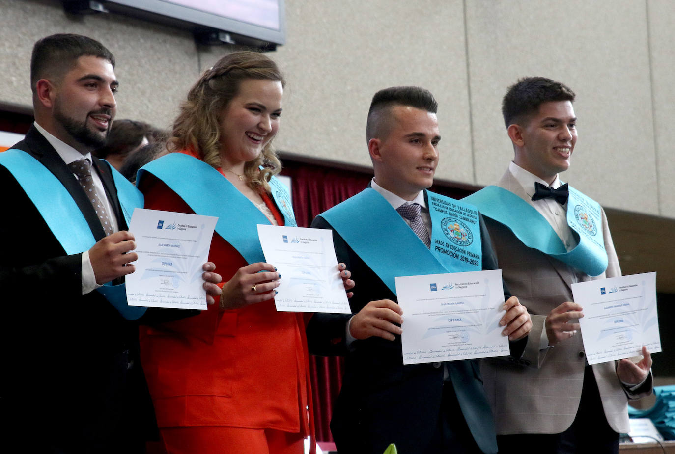 Graduación de los grados de Infantil y Primaria en Segovia