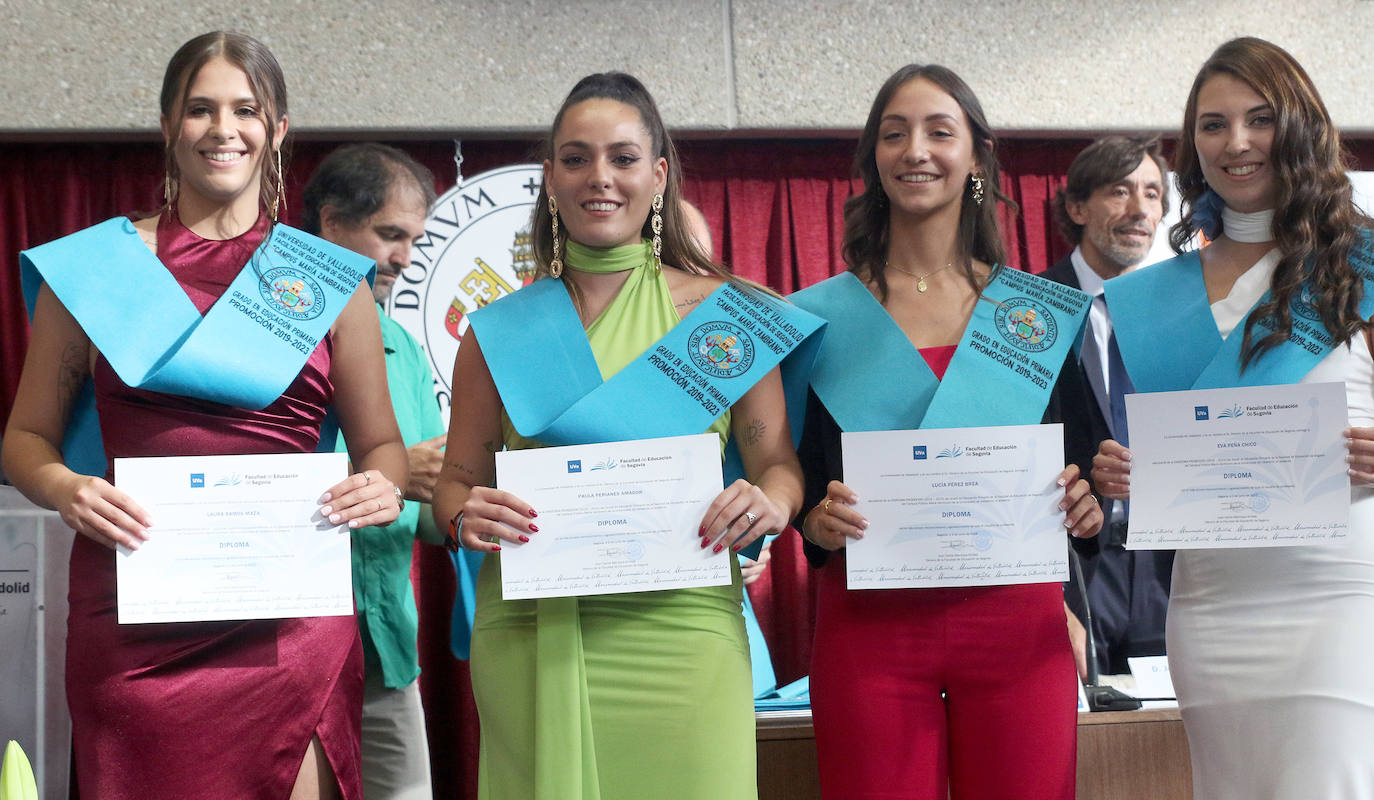 Graduación de los grados de Infantil y Primaria en Segovia