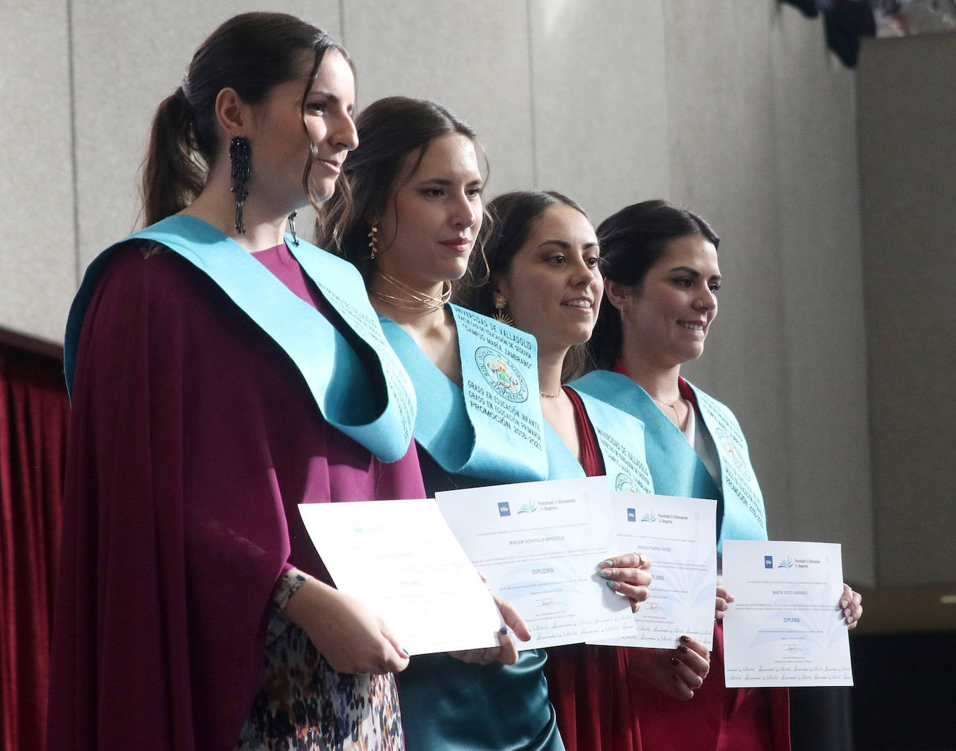 Graduación de los grados de Infantil y Primaria en Segovia