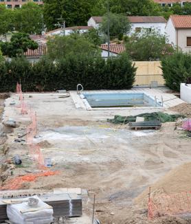 Imagen secundaria 2 - Las obras en las piscinas de Riosol obligan a retrasar el plazo de apertura