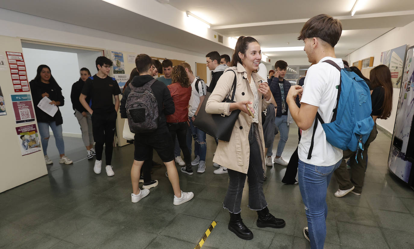 Los estudiantes palentinos se enfrentan a la EBAU