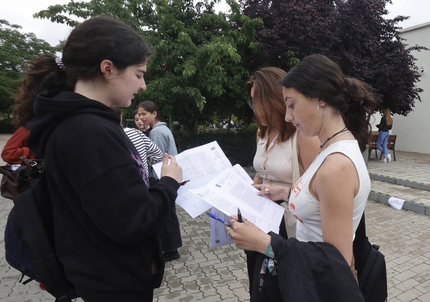 Los estudiantes palentinos se enfrentan a la EBAU