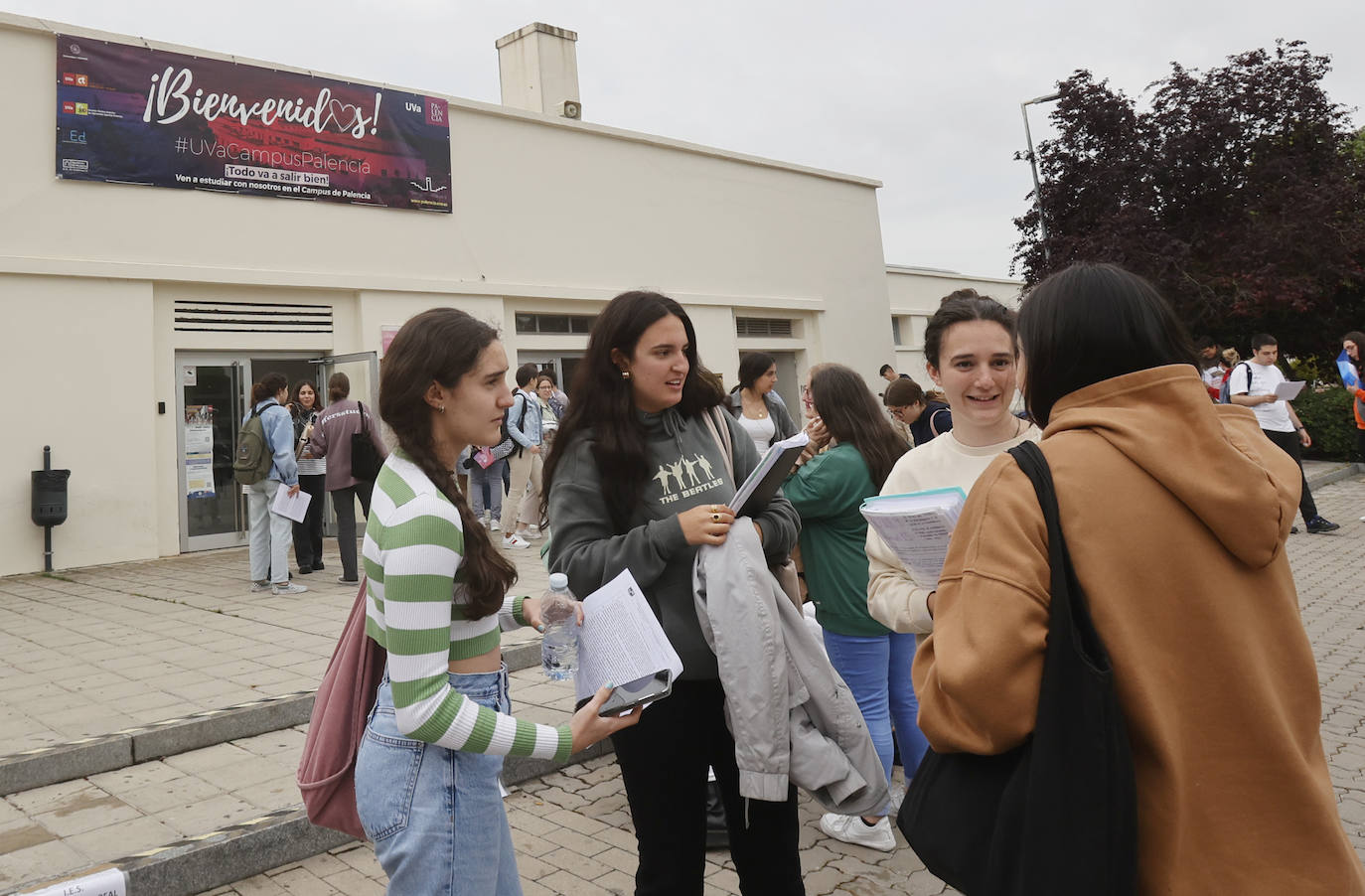 Los estudiantes palentinos se enfrentan a la EBAU