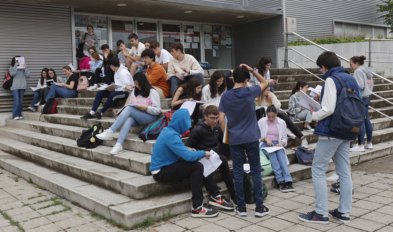 Los estudiantes palentinos se enfrentan a la EBAU