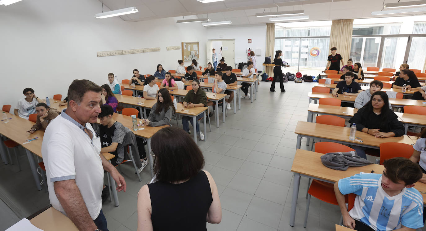 Los estudiantes palentinos se enfrentan a la EBAU