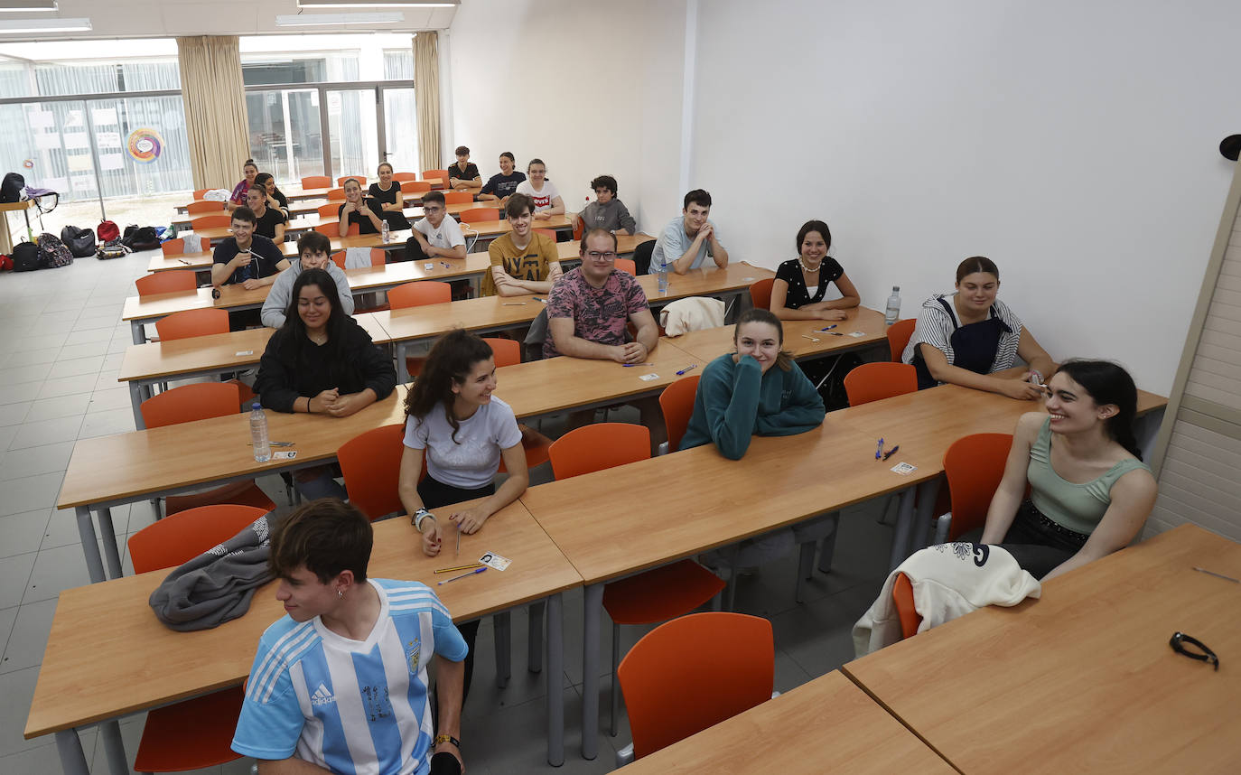 Los estudiantes palentinos se enfrentan a la EBAU