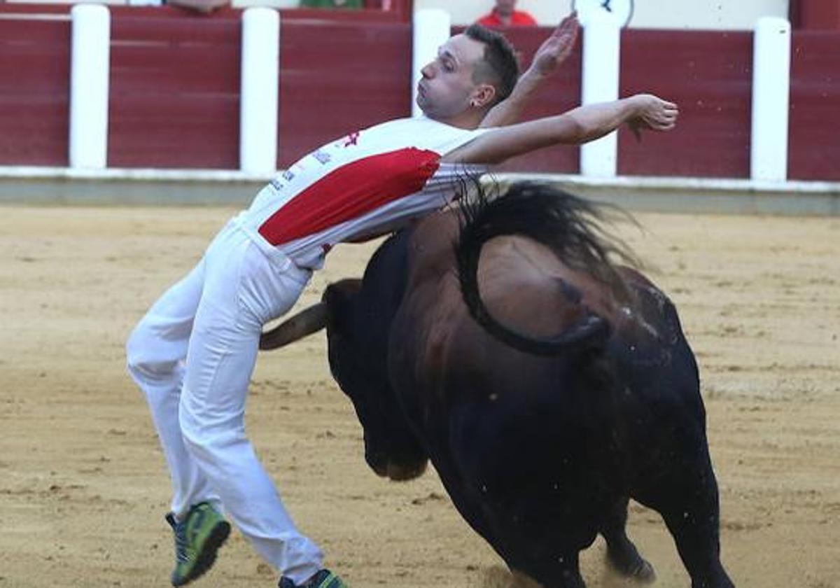 Pablo Martín 'Guindi', en la espectacular final de 2018 en la que revalidó el título.