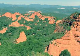 Parque natural de Las Médulas (León).