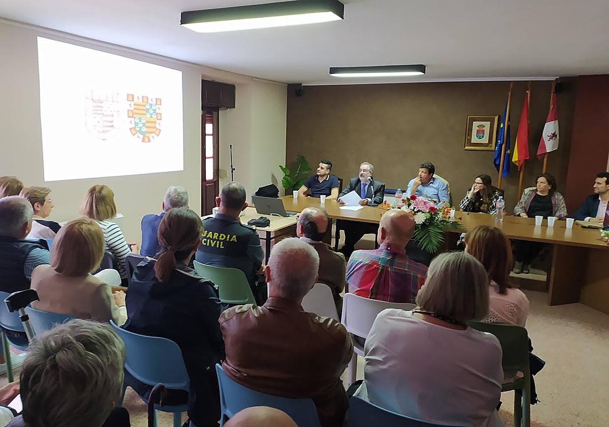 Pregón de Villalba de los Alcores celebrado este miércoles.