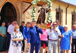 Soto de Cerrato se prepara para festejar a su patrón