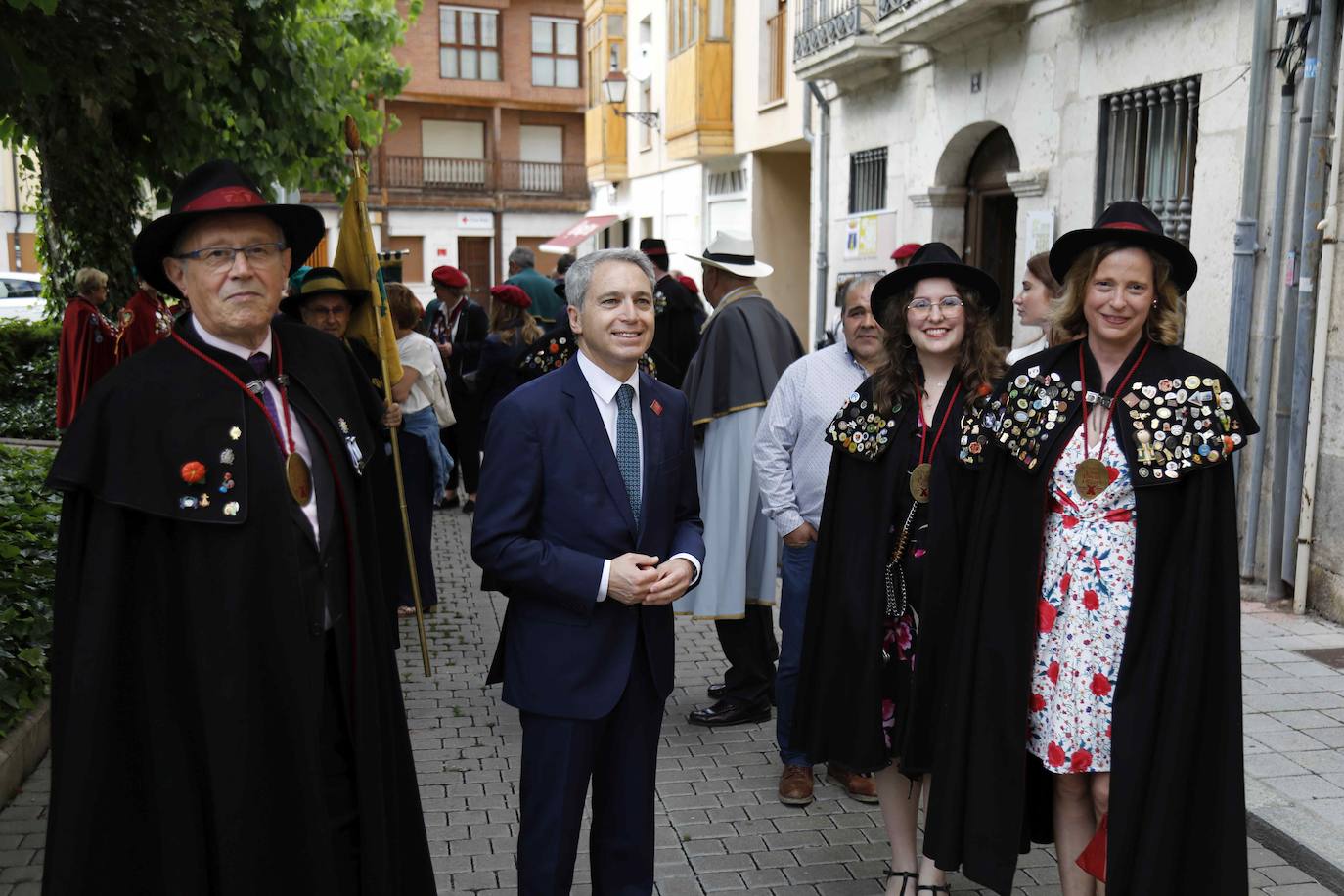 Los cofrades de honor de la Ribera del Duero: Vicente Vallés y Cristóbal Muñoz