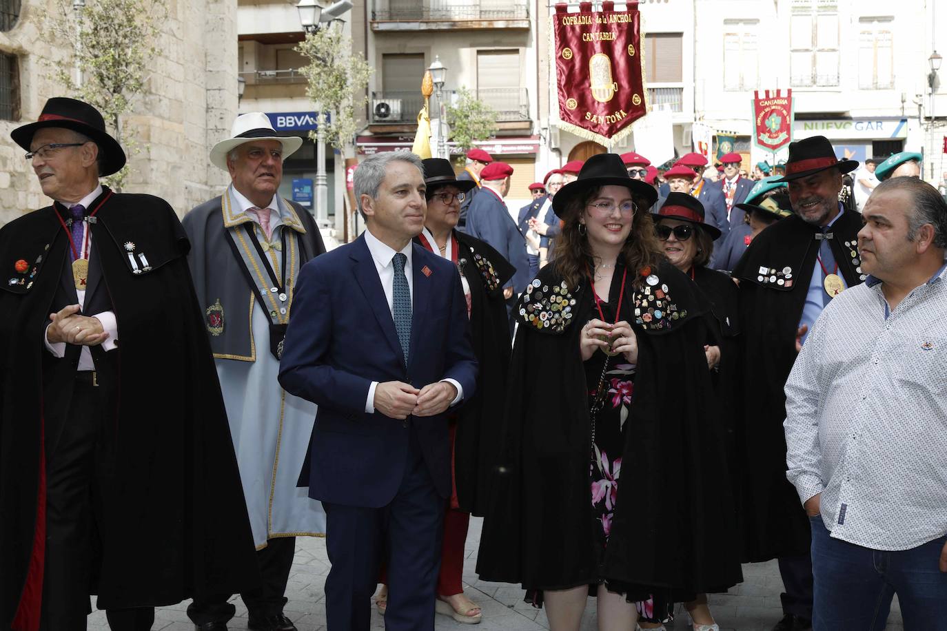 Los cofrades de honor de la Ribera del Duero: Vicente Vallés y Cristóbal Muñoz