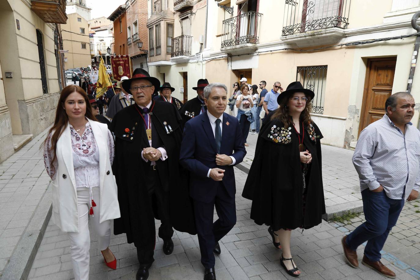 Los cofrades de honor de la Ribera del Duero: Vicente Vallés y Cristóbal Muñoz