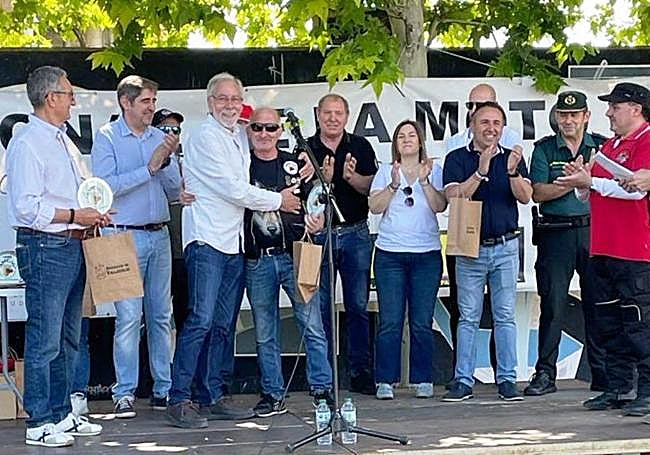 Entrega de distinciones.