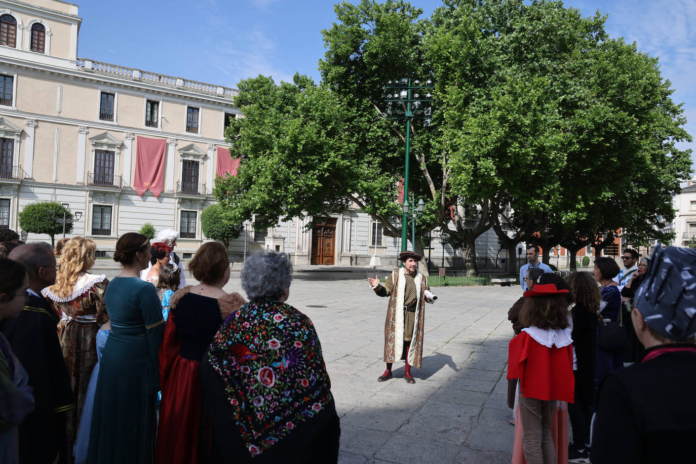 Un paseo en directo por la historia del Palacio Real de Valladolid