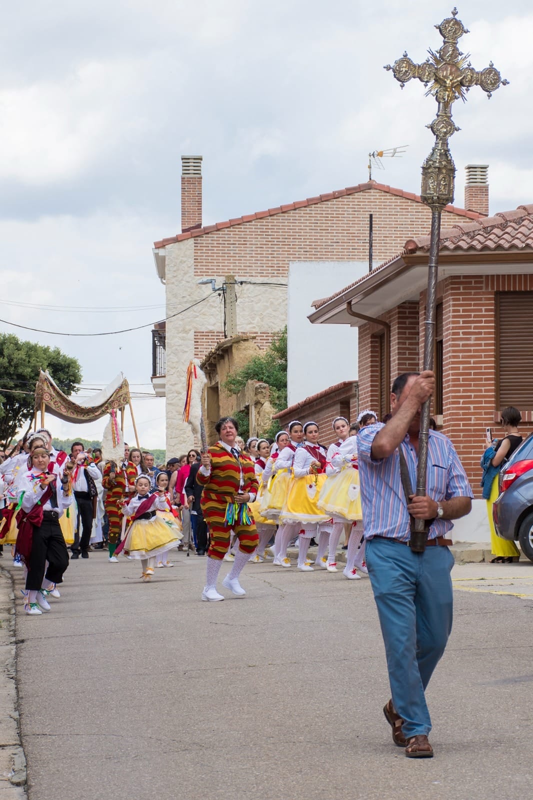 Cevico de la Torre revive la tradición del Corpus