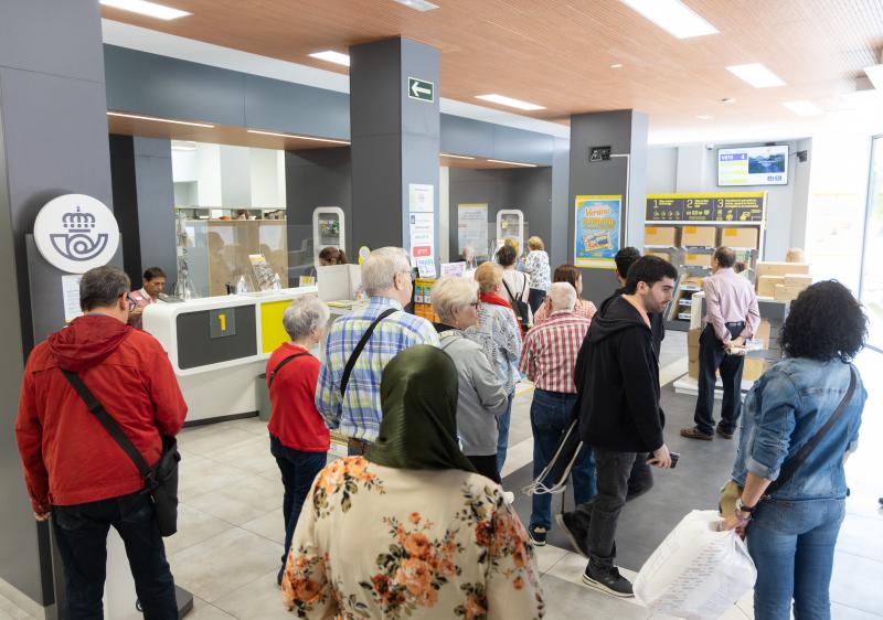 Oficina de Correos de la calle Canterac.