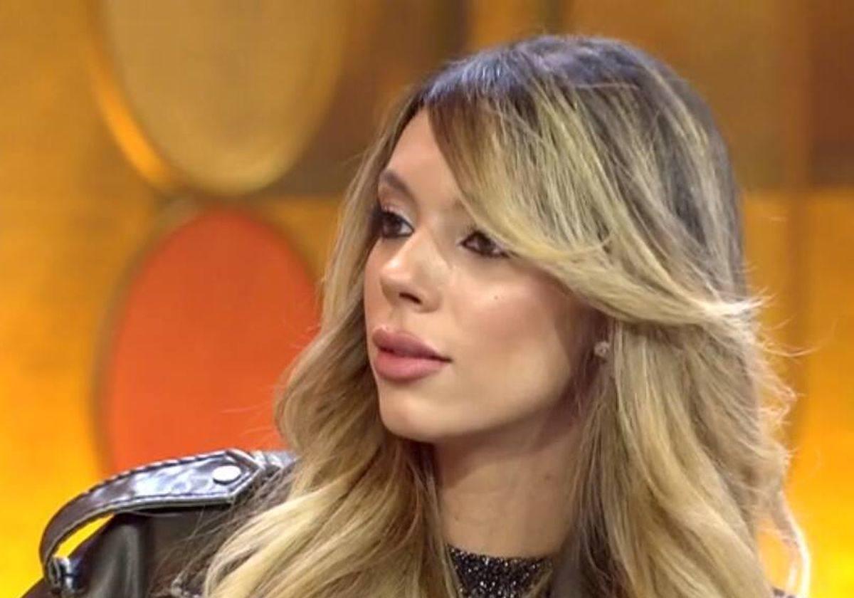 Alejandra Rubio en el programa 'Fiesta'.