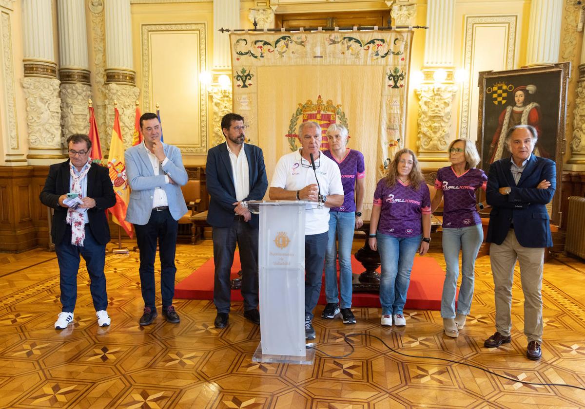 Narciso Prieto, Javier González, Alberto Bustos, Narciso Suárez, Henar Alonso-Pimentel, Nachi García, Mónica González y José Luis Bentabol.